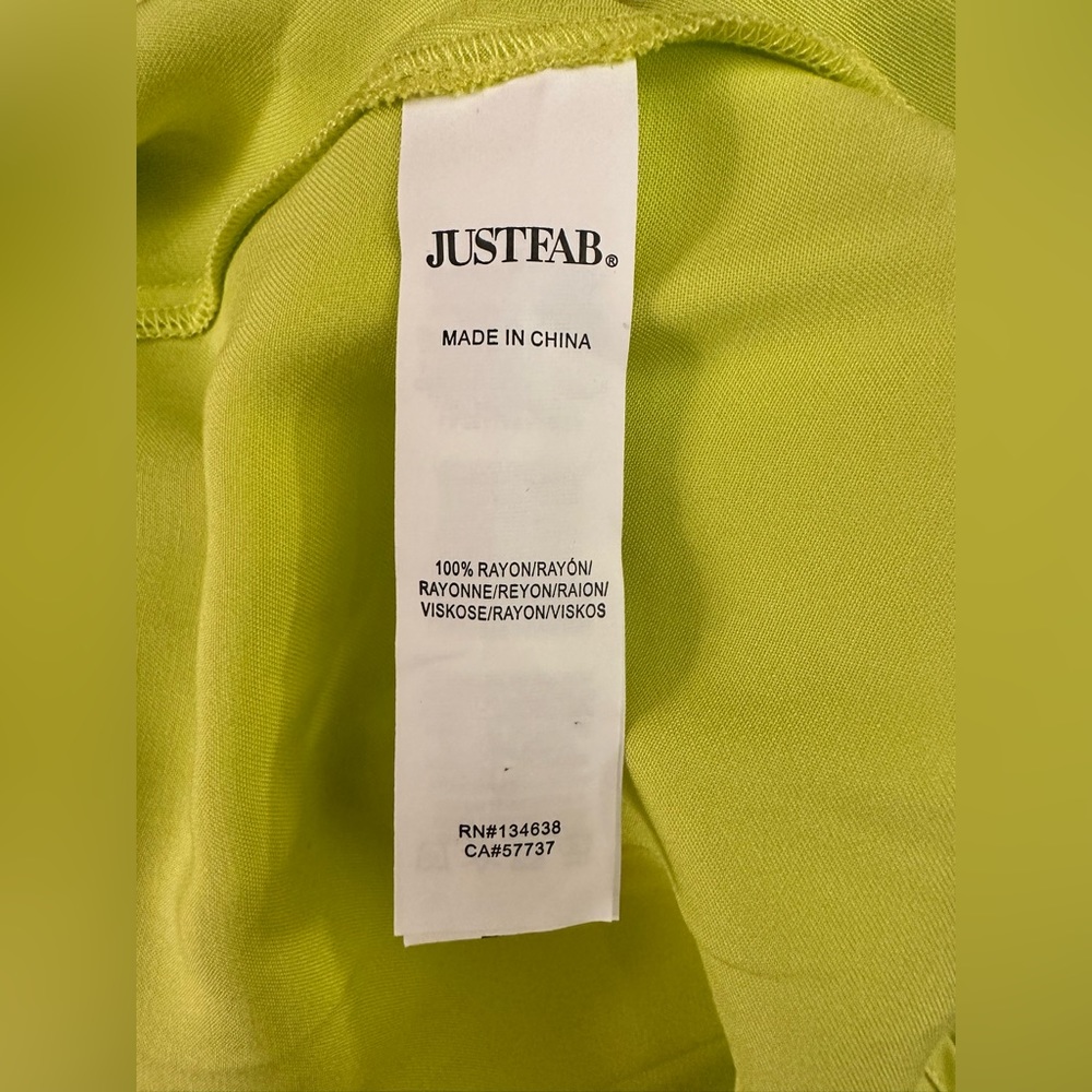 NWT Small Neon Yellow JUSTFAB Maxi Dress. - Picture 8 of 9